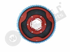 Shampoonierbürste mit Wasserverteilring