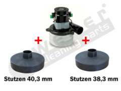 Saugmotor Lamb Electric 36 V / 730 W TG S3 Kunststoffstutzen Comac