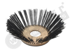 Tellerbesen Holzkörper mit Deckel