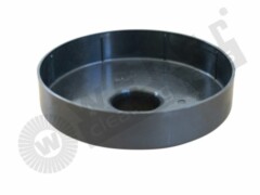 Abschlusskappe Kunststoff / Stutzen 40,3 mm