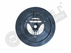 Treibteller für Pads bis 410 mm, mit Flansch