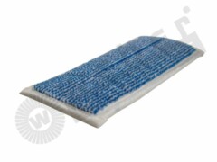 Microfaser-Handpad weiß/blau Pads Hand Pads