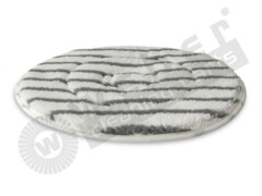 Microfaser-Pad weiß/grau Pads Microfaser