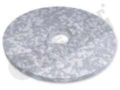 Melamin Combo Pad grau/weiß Pads Melamin