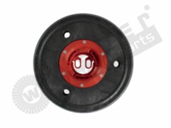 Treibteller für Pads bis 305 mm mit Wasserverteilring