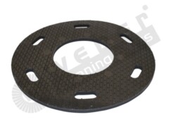 Haftbelag mit Gummi 10 mm