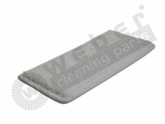 Microfaser-Pad beidseitig weiß Pads Microfaser