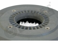 Schleifkornbürste - mittel "Magnetic Hub"