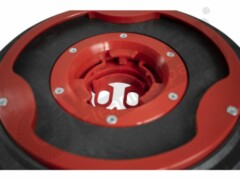 Schleifkornbürste - mittel mit Wasserverteilring 5