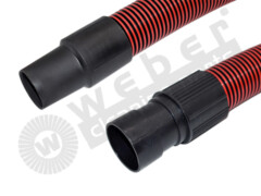 Saugschlauch NW 38 rot/schwarz
