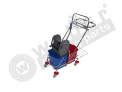 CleanTrack Doppelfahreimer 2x 17 Liter - Duo 217
