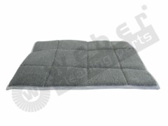 Janex Powerclean-Mikrofaser HD grau Pads Microfaser