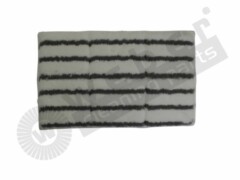 Microfaser-Pad weiß/grau 1