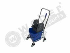 CleanTrack Einfachfahreimer 1x 23 Liter - Solo 123