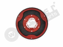 Schrubbbürste - mittel mit Wasserverteilring