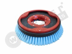 Shampoonierbürste mit Wasserverteilring