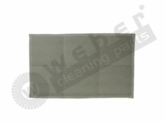 Microfaser-Pad weiß/grau 3