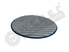 Janex Reinigungspad weiß/blau Pads Microfaser