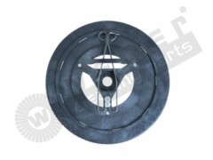 Schrubbbürste - mittel mit Flansch 290649