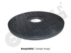 Treibteller für Pads bis 480 mm