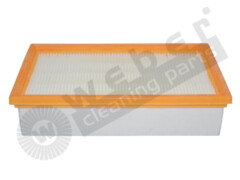 Flachfaltenfilter Staubklasse "M" - Material PET