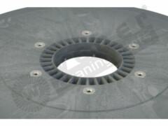 Schleifkornbürste - mittel "Magnetic Hub"